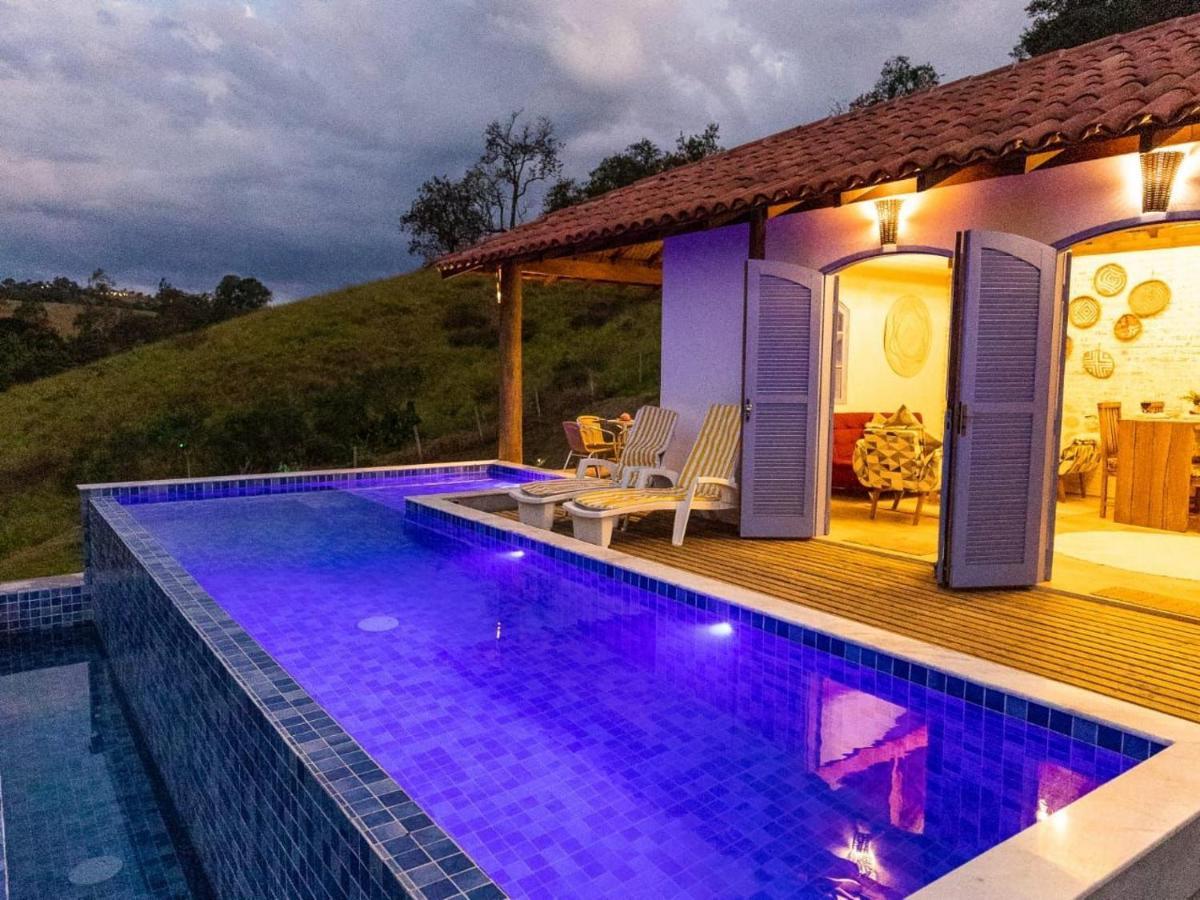 Chale Do Lago Super Luxo Кунья Экстерьер фото